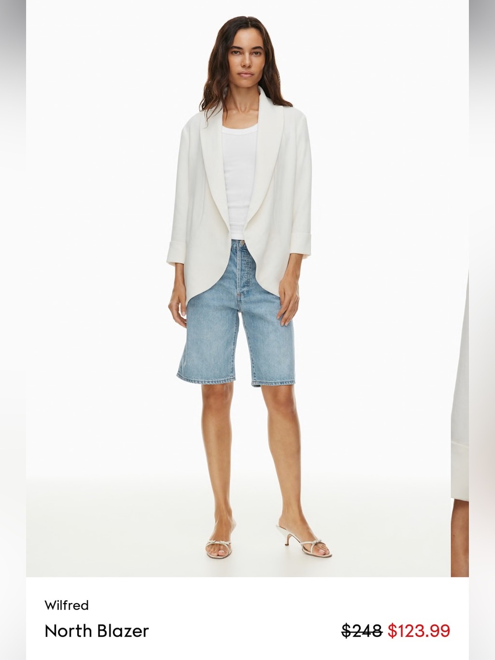Aritzia Wilfred North Blazer